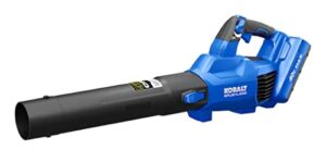 kobalt gen4 40-volt 520-cfm 120-mph brushless handheld cordless electric leaf blower (tool only)