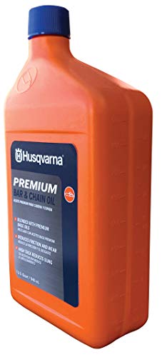 Husqvarna X-Guard Premium All Season Mineral Bar and Chain Oil, Chainsaw Oil for Superior Cutting Equipment Protection in All Conditions, 1 Quart Bottle