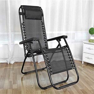 XZGDEN Lightweight Folding Deck Chair Zero Gravity Chair Patio Lounge Recliners Adjustable Folding for Pool Side Outdoor Yard Beach One Size Sun Lounger Garden Chairs (Color, Size : One Size)