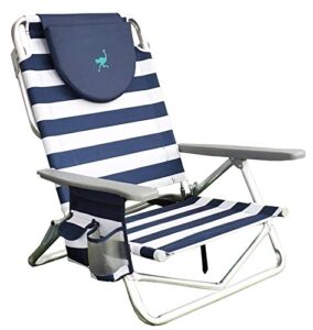 on your back sand chair – striped