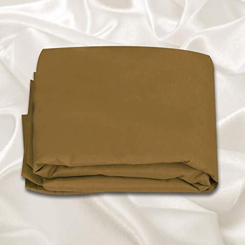 Strong Camel Double Tier Replacement Cover for 10'X10'Gazebo Canopy Top Patio Pavilion Cover Sunshade Polyester-Brown