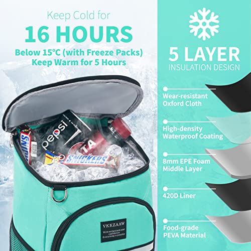 Backpack Cooler Backpack 26 Cans Insulated Leak Proof for Women Men Beach Camping Picnic Fishing Hiking Lunch Backpack Waterproof Cooler