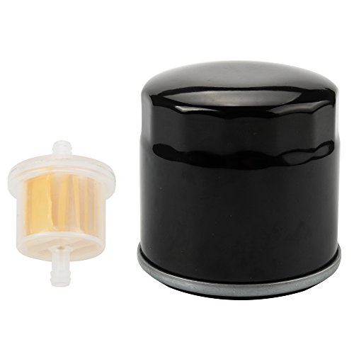 Harbot 120-4276 127-9222 Oil Filter with Fuel Filter for Toro 136-7848 SS5000 ZS SW SS MX SWX HD Timecutter Riding Mower