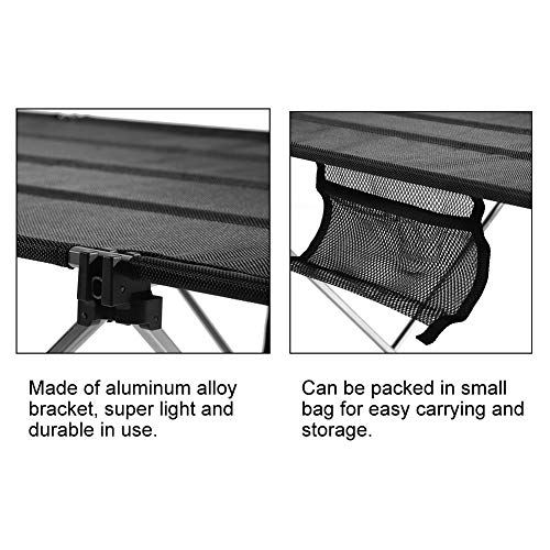 Simlug Picnic Table Portable Folding Cloth Desktop for BBQ Grill Outdoor Camping (S)