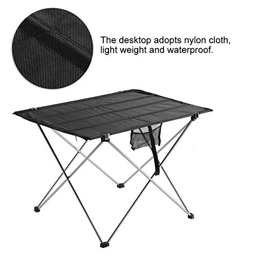 Simlug Picnic Table Portable Folding Cloth Desktop for BBQ Grill Outdoor Camping (S)