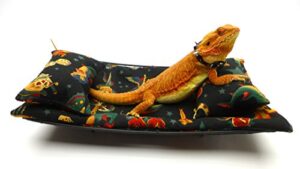 chaise lounge for bearded dragons, vintage tattoos fabric