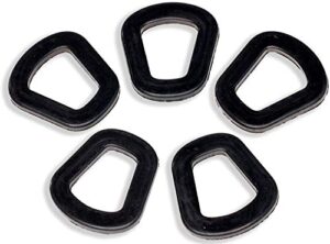 mission automotive jerry can gaskets (pack of 5) – replacement gaskets for 20l nato jerry can spout