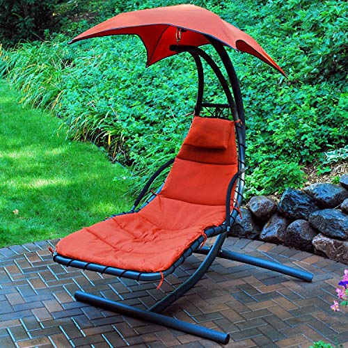 Algoma Net Cloud 9 Hanging Lounger, Red