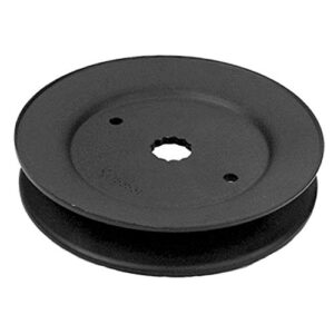 Maxpower 332512B Spindle Pulley Replaces Craftsman/Husqvarna/Poulan, 129861, 153535, 173436, 177865, 532129861, 532173436, 532153535, Black