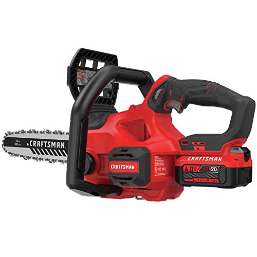 CRAFTSMAN V20* Cordless Chainsaw, 12-Inch (CMCCS620M1)