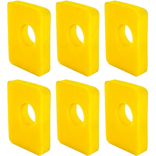 BlueStars 6 Pcs 799579 Air Cleaner Foam Filter - Replaces for BS 4248 5434 799579 - Fits for 09P602 09P702 550e-550ex Series 09P000, 08P000 Engine Lawn Mower