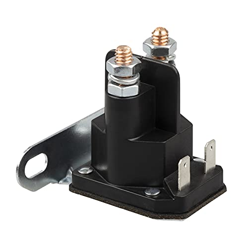 AM138068 Starter Solenoid Fit for John Deere Riding Mower, 725-04439 Solenoid for MTD Troy Bilt Cub Cad LT1042 RZT50 and John Deere LA145 L105 L130 Tractor, 12V Solenoid