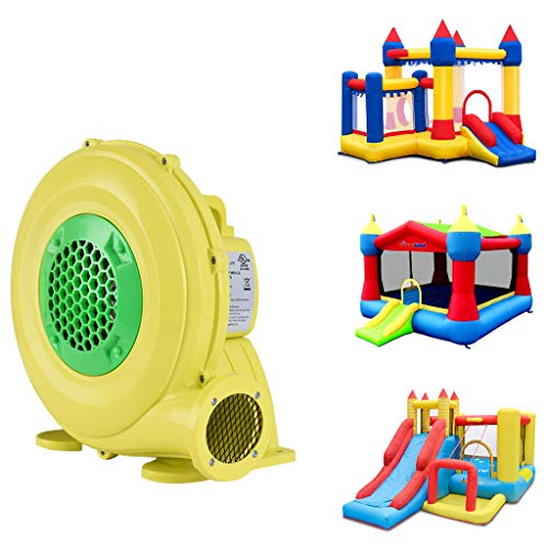 TOYMATE 480W Air Blower, Pump Fan Commercial Inflatable Bouncer Blower, Perfect for Inflatable Water Bounce House, Jumper, Bouncy Castle