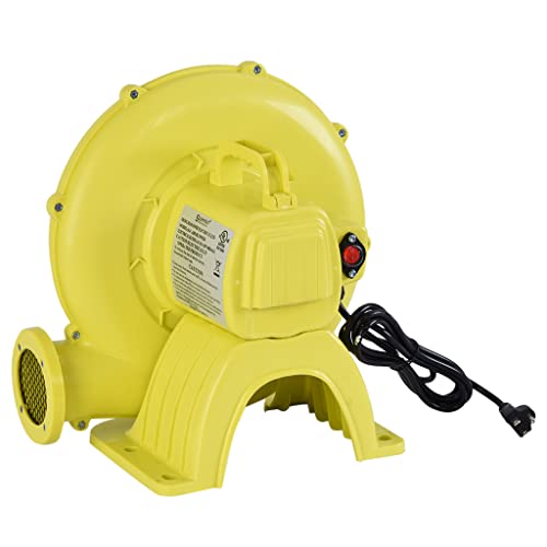TOYMATE 480W Air Blower, Pump Fan Commercial Inflatable Bouncer Blower, Perfect for Inflatable Water Bounce House, Jumper, Bouncy Castle