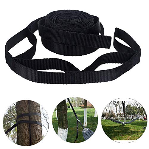 2Pcs Hammock Straps - Hammock Tree Straps Set,No Stretch Suspension System Kit,200cm Adjustable Outdoor Tree Hanging Yoga Tied Rope Belt for Camping Hiking