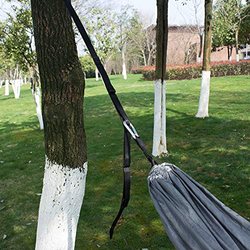 2Pcs Hammock Straps - Hammock Tree Straps Set,No Stretch Suspension System Kit,200cm Adjustable Outdoor Tree Hanging Yoga Tied Rope Belt for Camping Hiking