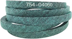 mower 42” deck drive belt for mtd cub cadet troy-bilt 754-04060 954-04060 754-04060b 954-04060b