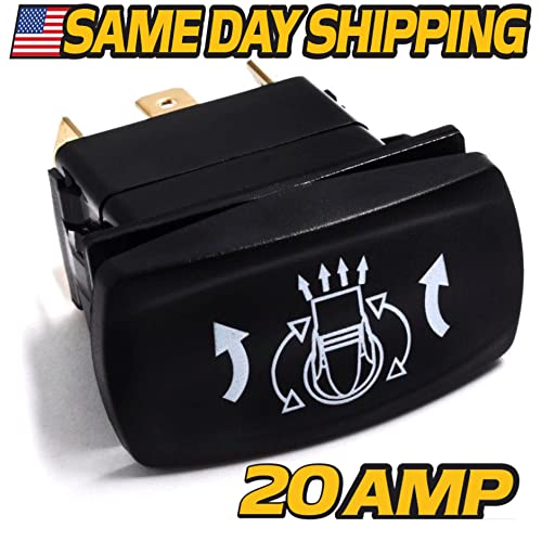 HD Switch Chute Rotation Switch Replaces OEM 1687904 1752240YP 1737378YP for Snapper Murray Simplicity Snowblower Snowthrower Snow Blower Thrower Rocker