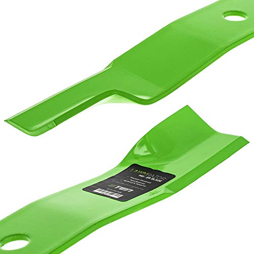 8TEN LawnRAZOR Mower Blade Set for John Deere 60 inch Deck 737 757 777 797 TCU15881 M128485 M131958 (High-Lift)