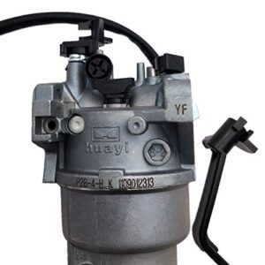 ALLMOST Huayi New Carburetor Compatible with Champion Dual Fuel Generator Part# 47.131000.25 Replace for huayi P28-4-H Carb