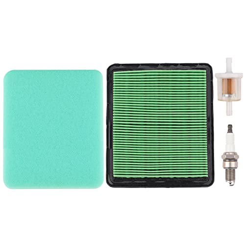 GCV160 Air Filter Tune Up Kit Fuel Filter for Honda GCV135 GCV190 GC135 GC160 GC190 GX100 GCV160A GCV160LA GCV190A GCV190LA Engine F220 FG400 FG500 Tiller WN20 WN30 Water Pump 17211-zl8-023