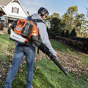 Husqvarna 360BT 65.6cc 2-Cycle Gas 890 CFM 232 MPH Backpack Leaf Blower