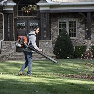 Husqvarna 360BT 65.6cc 2-Cycle Gas 890 CFM 232 MPH Backpack Leaf Blower