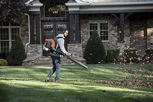 Husqvarna 360BT 65.6cc 2-Cycle Gas 890 CFM 232 MPH Backpack Leaf Blower