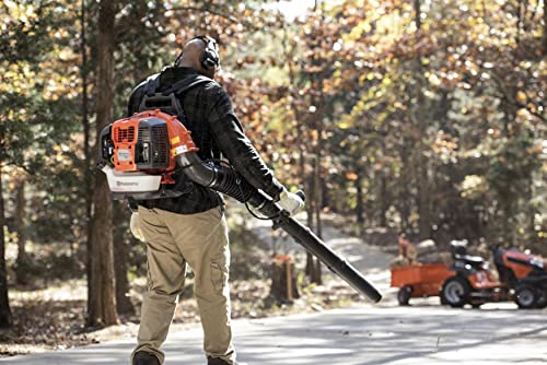 Husqvarna 360BT 65.6cc 2-Cycle Gas 890 CFM 232 MPH Backpack Leaf Blower