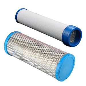 harbot m131802 outer air filter with m131803 inner filter for john deere 110 1420 1435 1445 1545 1565 2305 2320