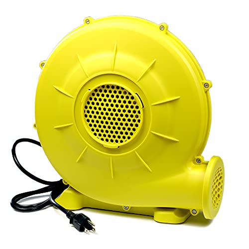 Air Blower, 0.6 Hp Bounce House Blower, 450 Watt Air Blower for Inflatables Bouncy Castle Slide House Jumper (0.6HP/450W)