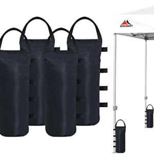 SCOCANOPY 150 LBS Weight Bags Sand Bags for Pop up Canopy Tent Gazebo (Large)