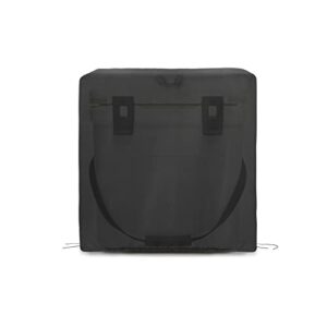 kasla cooler cover,cooler covers for cooler,portable beach wheeled ice chest cover-black