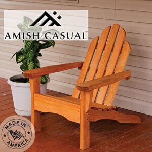 Amish Heavy Duty 800 Lb Pressure Treated Adirondack Chair (Cedar)