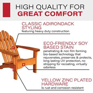 Amish Heavy Duty 800 Lb Pressure Treated Adirondack Chair (Cedar)