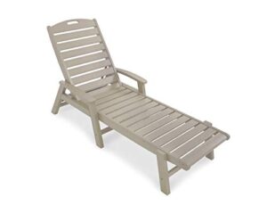yacht club chaise with arms – stackable (sand castle)