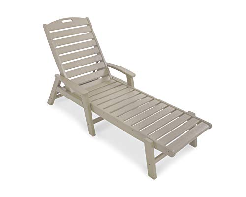 Yacht Club Chaise with Arms - Stackable (Sand Castle)