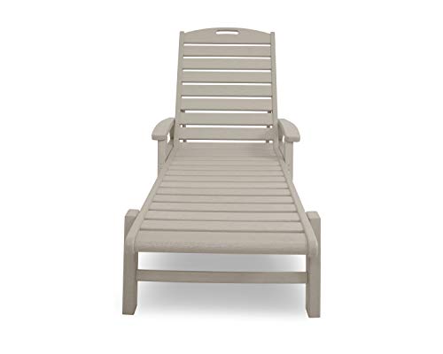 Yacht Club Chaise with Arms - Stackable (Sand Castle)