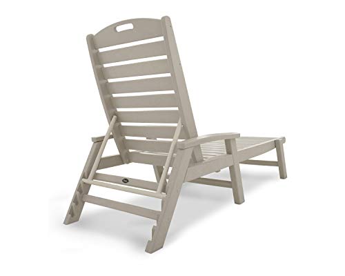 Yacht Club Chaise with Arms - Stackable (Sand Castle)