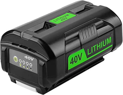 energup 40V 6500mAh Battery for Ryobi 40Volt Battery Ryobi 40V Power Tools OP4015 OP4026 OP40201 OP40261 OP4030 OP4040 OP40401 OP4050 OP4060A RY40200 RY40403 RY40204 for Ryobi 40V Lithium Battery