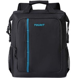 tourit 42 cans backpack cooler leakproof large capacity insulated backpack
