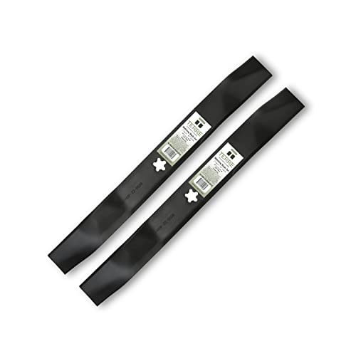 Terre Products, 2 Pack, Mulching Lawn Mower Blades, 42 Inch Deck, Compatible with Craftsman 134149, 138971, 422719, Husqvarna 532134149