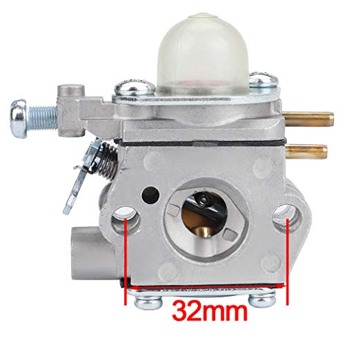 Hipa 753-06190 Carburetor for Troy Bilt TB21EC TB22 TB22EC TB32EC TB42BC TB80EC TB2040XP Trimmer Weedeater Yard Man Y25 Y2500 Y2550EC Y2700EC Y2900EC Y60 YM21CS YM71SS Sears Craftsman WT-973