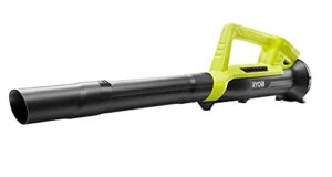 ryobi one+ 18 volt lithium-ion cordless leaf blower/sweeper (bare tool) (bulk packaged) (renewed)