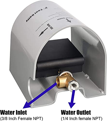 Tool Daily Pressure Washer Foot Valve for Sewer Jetter Kit, as Power Washer Ball Valve, 4000 PSI