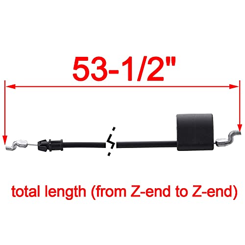 Leopop 532183281 183281 Engine Zone Control Cable for Craftsman Husqvarna Poulan Roper Weed Eater Lawn Mower 183281198463 183281 198463 Replacement Cable 917 Parts Zone Control Cable