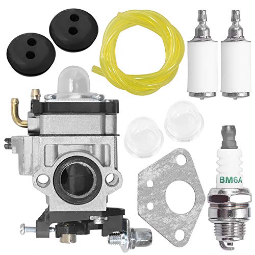 300486 Carburetor for Earthquake E43 E43WC E43CE Auger MC43 MC43E MC43CE MC43RCE MC43ECE Tiller MD43 Dethatcher WE43 WE43CE WE43E Ardisam Earthquake E43 AUGER 300486 11334 43CC 51.7CC 2 Cycle Carb