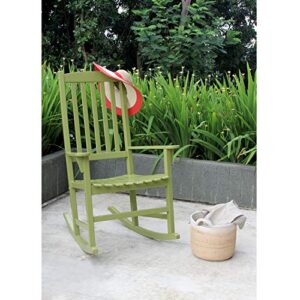 cambridge casual bentley porch rocking chair, green