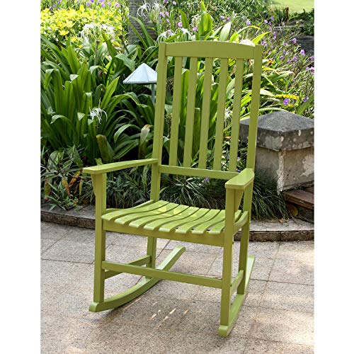 Cambridge Casual Bentley Porch Rocking Chair, Green