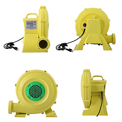 TOBBI 680W 1.0HP Air Pump Inflatables Blower for Kids Bounce House Bouncer Jumping Castle